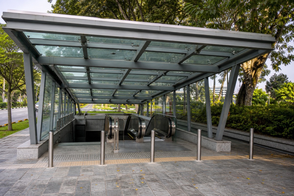 A Singapore hawker centre